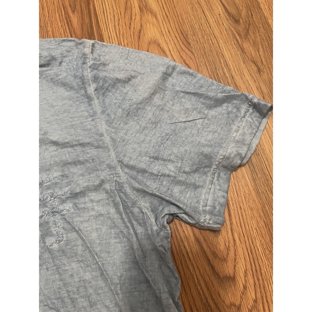 BOSS Hugo Boss Polo Mens 2XL Washed Blue Embroidered Logo - Picture 4 of 12